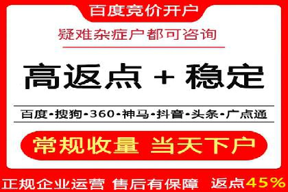 某行业sem竞价开户的秘诀与效果展示
